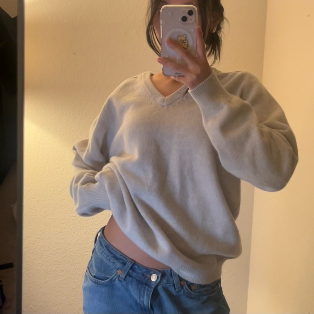 Women's Cream Sweater